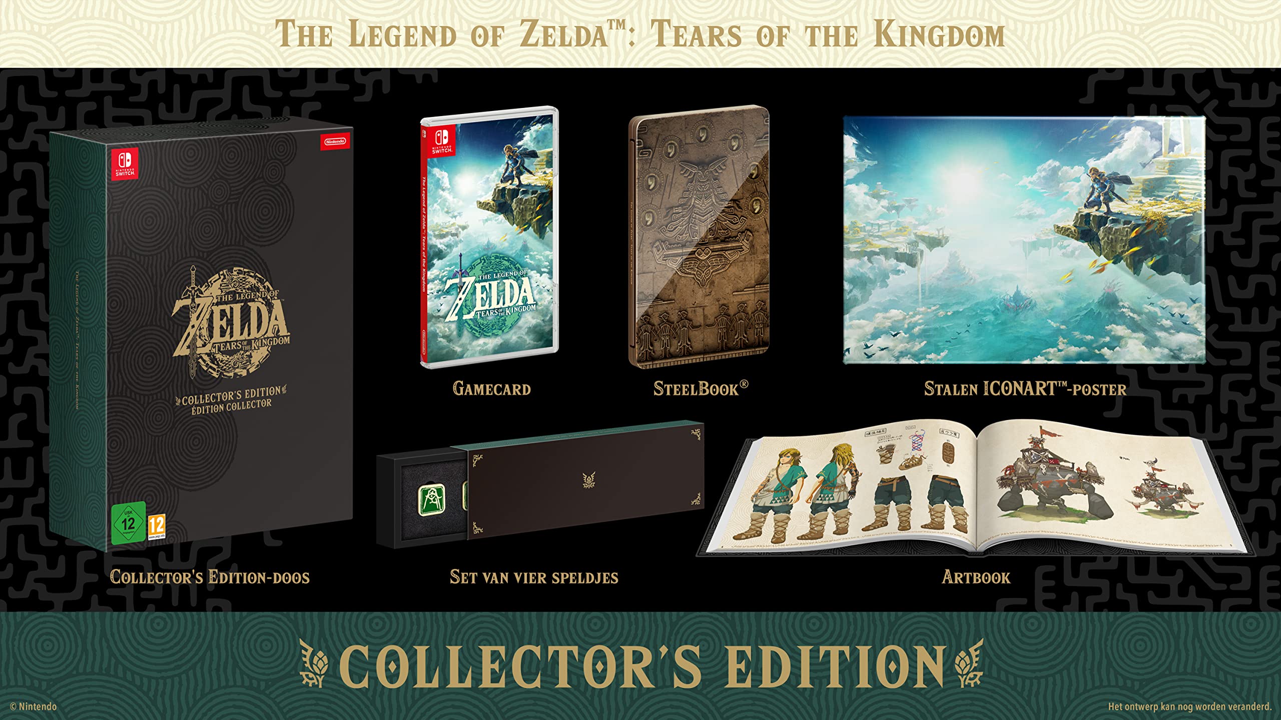 Foto 3 pulgar | Videojuego Nintendo Switch The Legend Of Zelda Tears Of The Kingdom Collector's Edition - Venta Internacional.