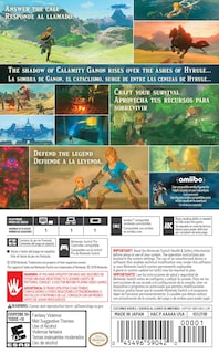 Foto 2 | Videojuego Nintendo The Legend Of Zelda: Breath Of The Wild - Venta Internacional.