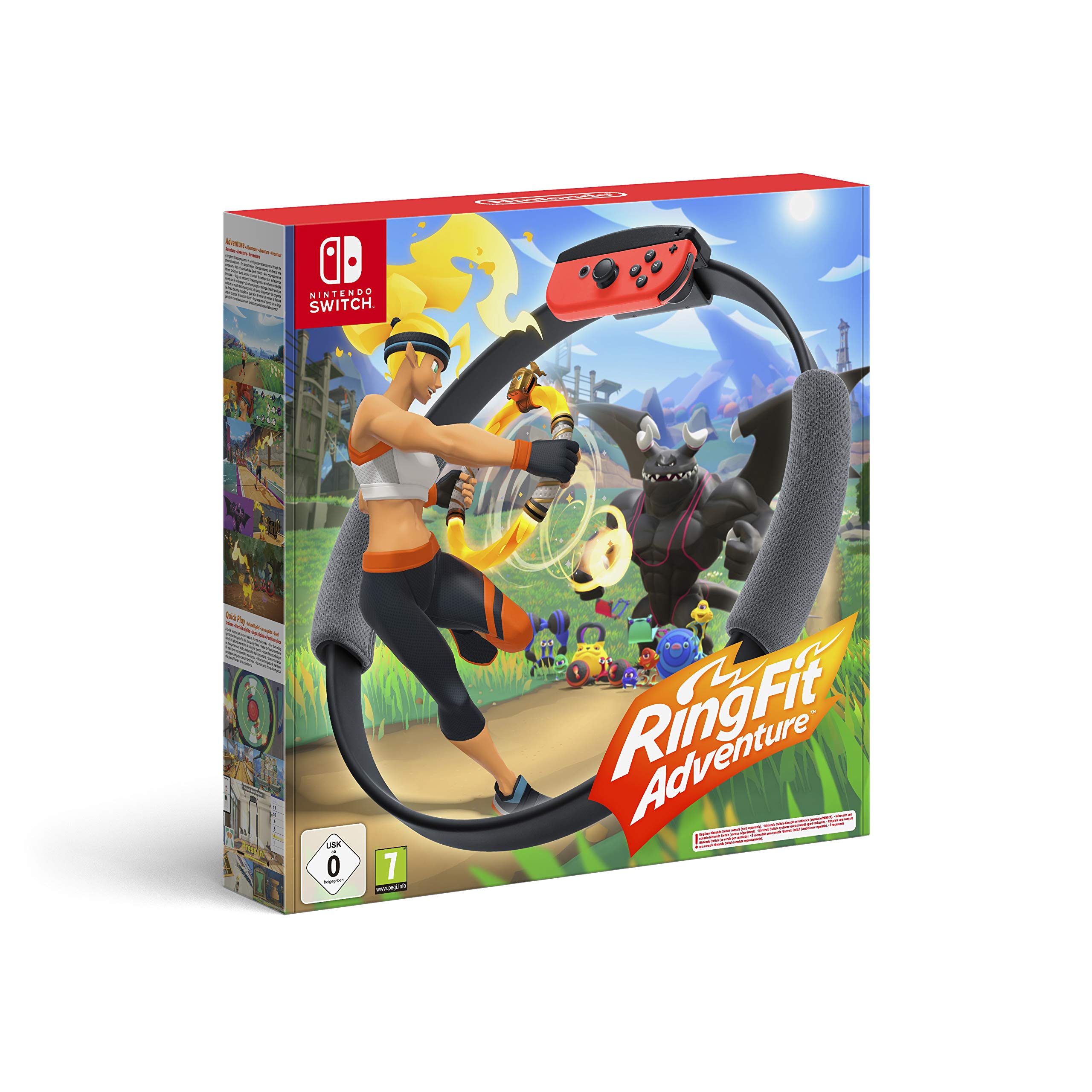 Foto 2 pulgar | Videojuego Nintendo Ring Fit Adventure Versión Europea - Venta Internacional.