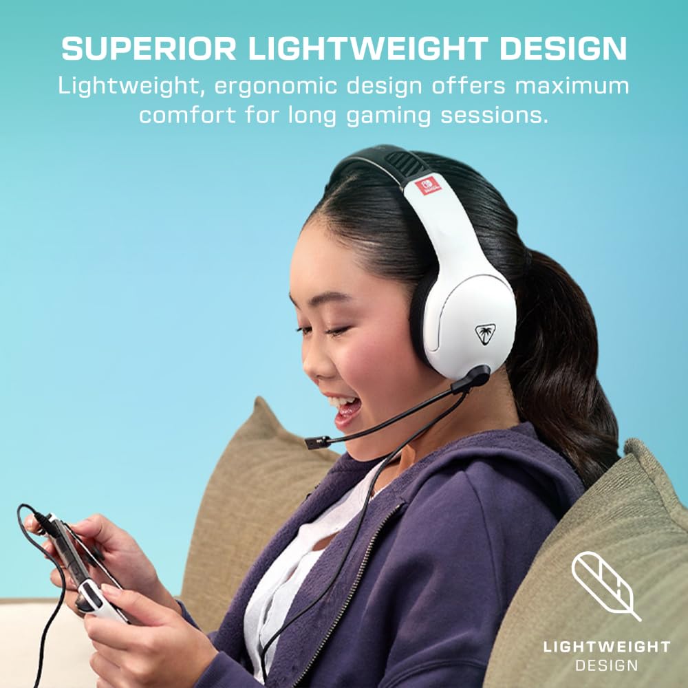 Foto 3 pulgar | Auriculares Para Juegos Turtle Beach Airlite Fit Con Cable Nintendo Switch - Venta Internacional.