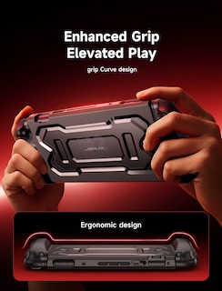 Foto 3 | Funda Protectora Jsaux Para Nintendo Switch 2 2025 Negra - Venta Internacional.