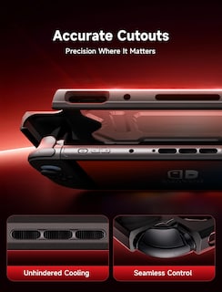 Foto 4 | Funda Protectora Jsaux Para Nintendo Switch 2 2025 Negra - Venta Internacional.