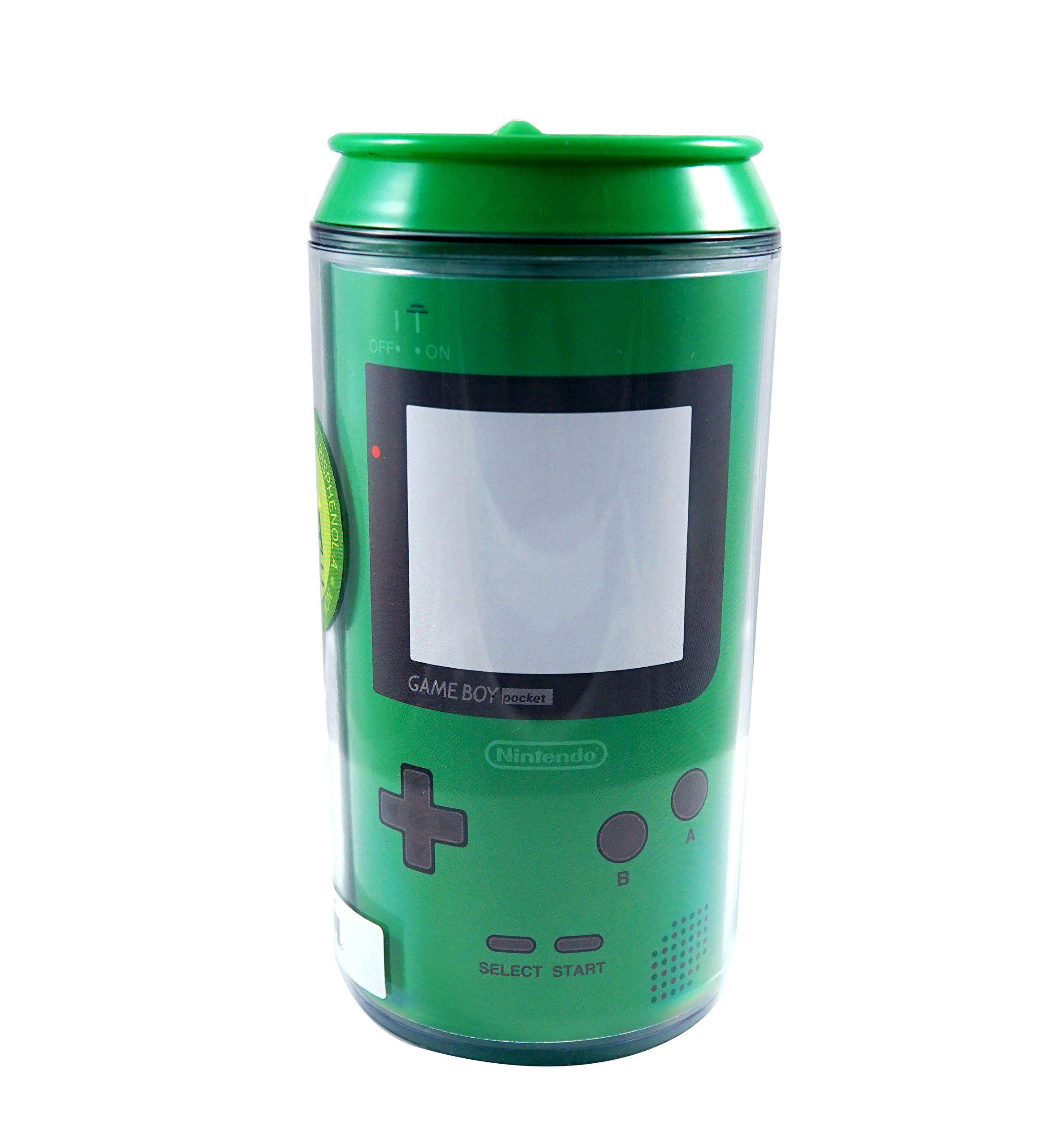 Travel Can Just Funky Nintendo Green Game Boy De Plástico  300 Ml - Venta Internacional.