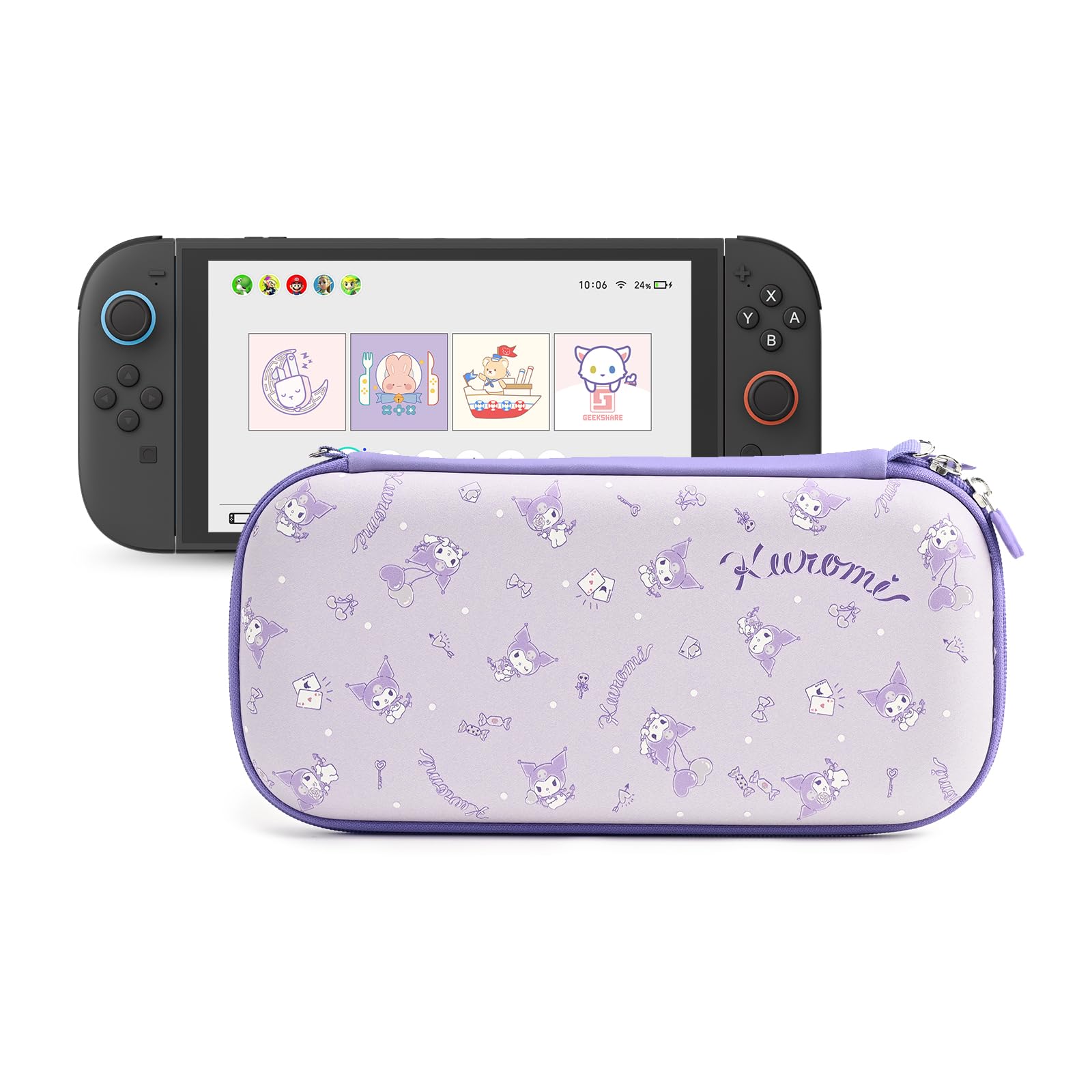 Foto 2 pulgar | Funda De Transporte Kuitmor Slim Para Switch 2 (2025) Con 12 Ranuras - Venta Internacional.