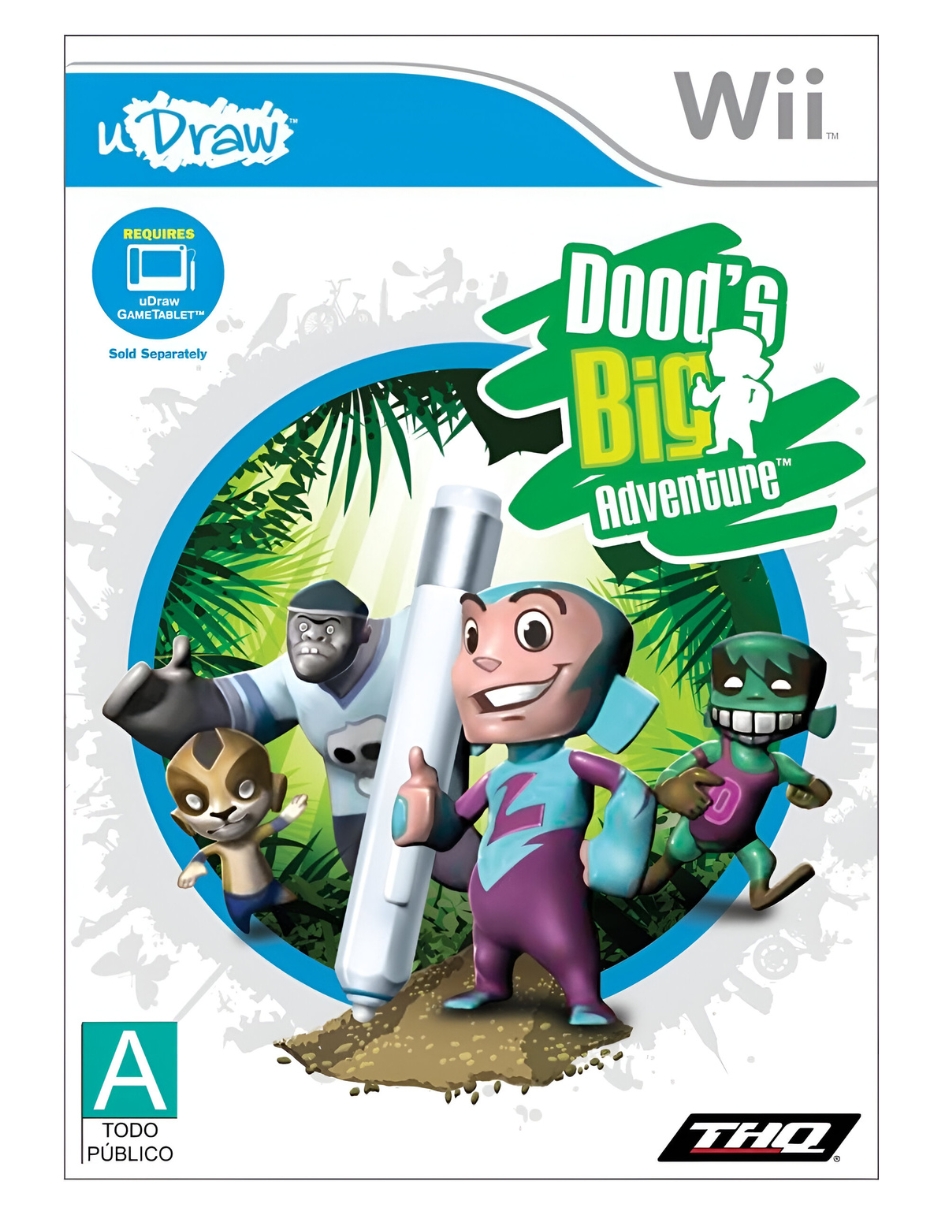Foto 2 pulgar | Videojuego Dood´s Big Adventure para Wii Físico