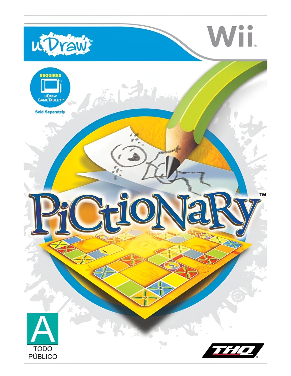 Foto 2 pulgar | Videojuego THQ Pictionary para Wii