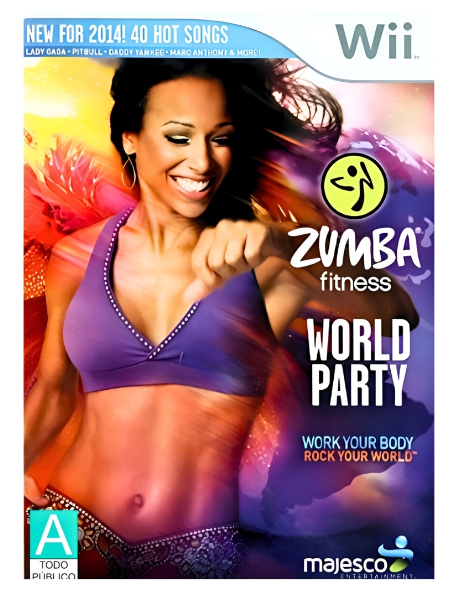 Foto 2 pulgar | Zumba Fitness: World Party Videojuego para Wii Físico