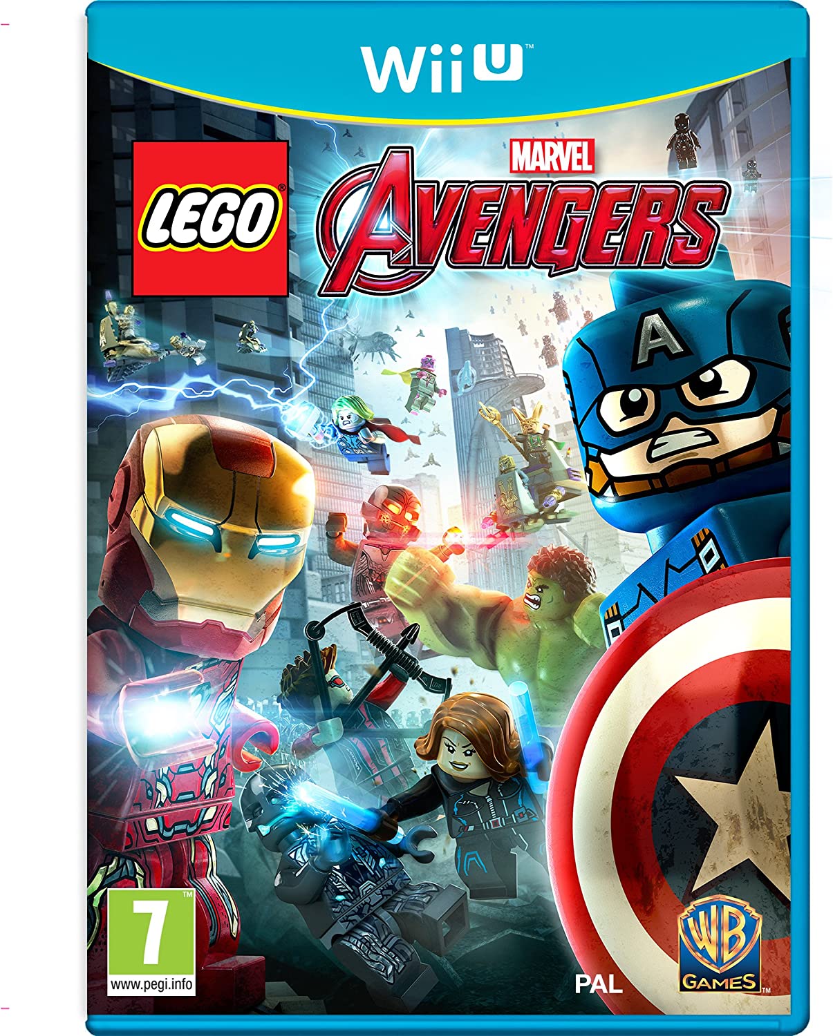 Foto 2 pulgar | Juego Lego Marvel Super Heroes  Wii U