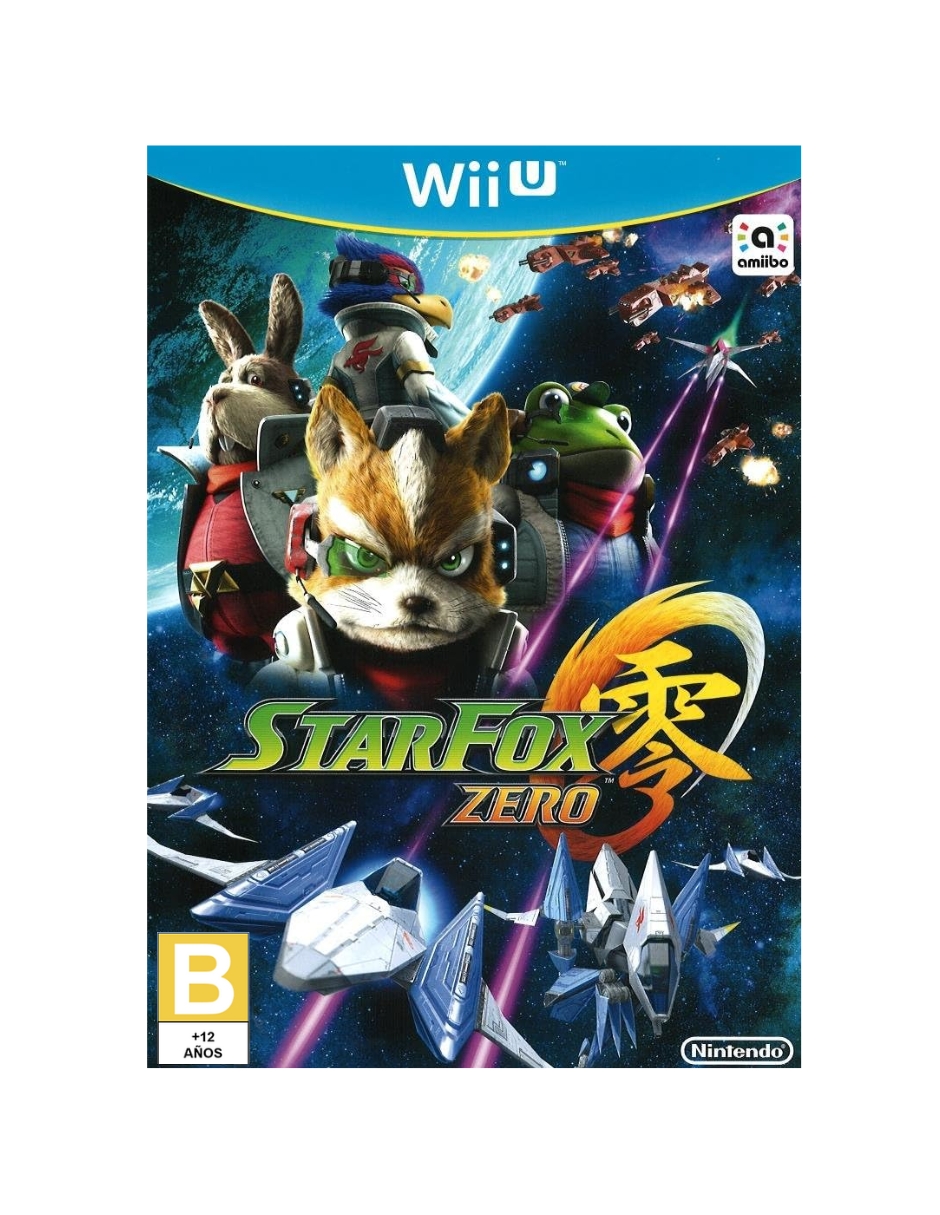 Star Fox Zero Videojuego Para Wii U Físico
