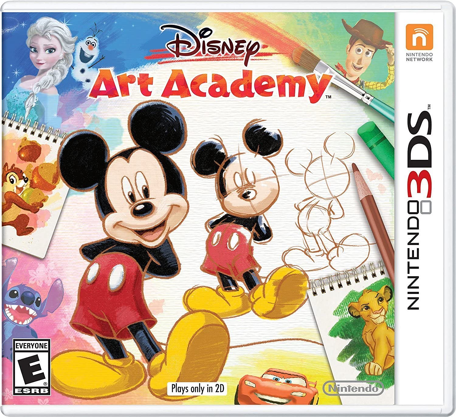 Foto 2 pulgar | Videojuego Nintendo 3ds Disney Art Academy Standard Edition - Venta Internacional.