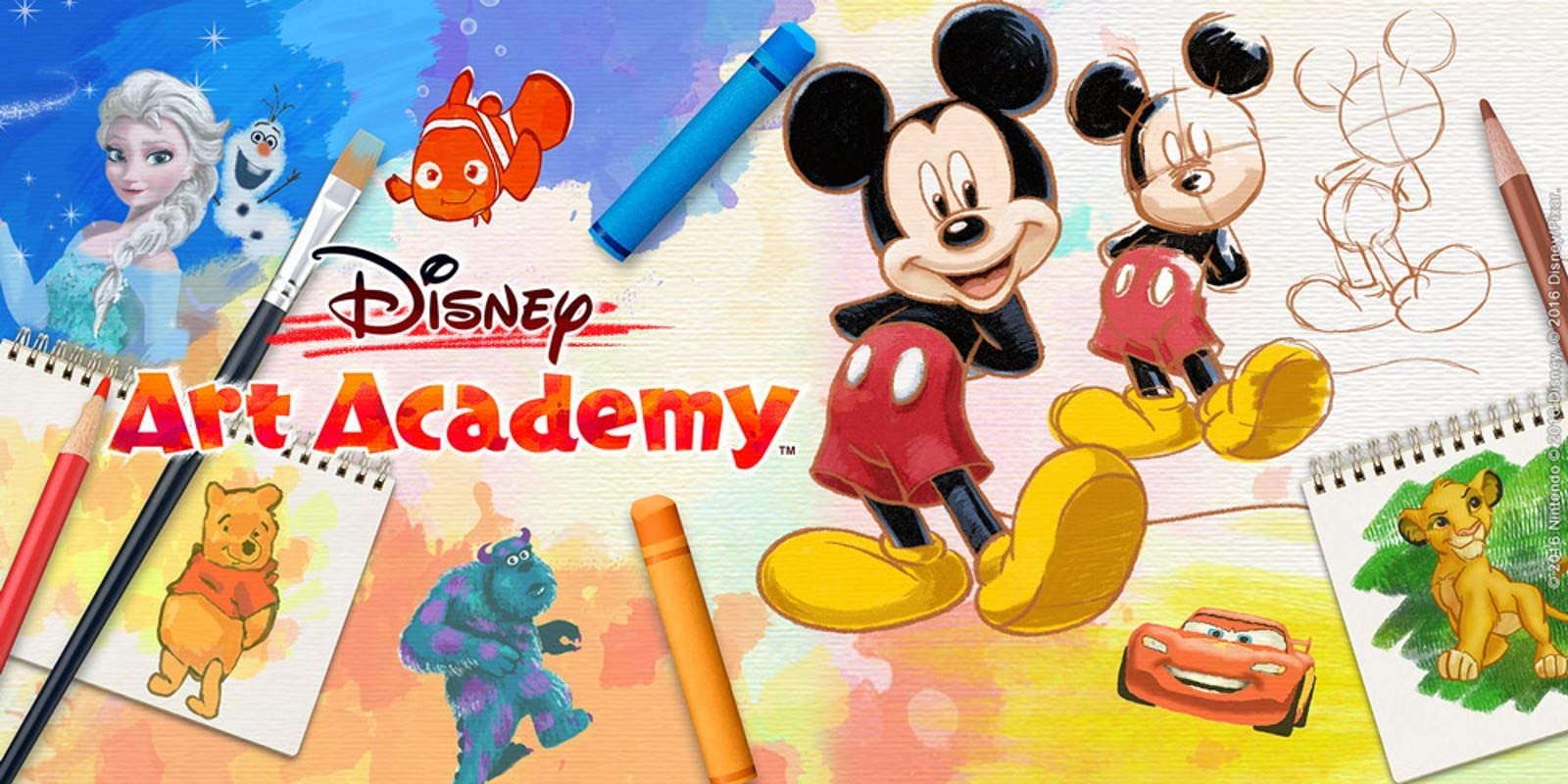 Foto 3 pulgar | Videojuego Nintendo 3ds Disney Art Academy Standard Edition - Venta Internacional.