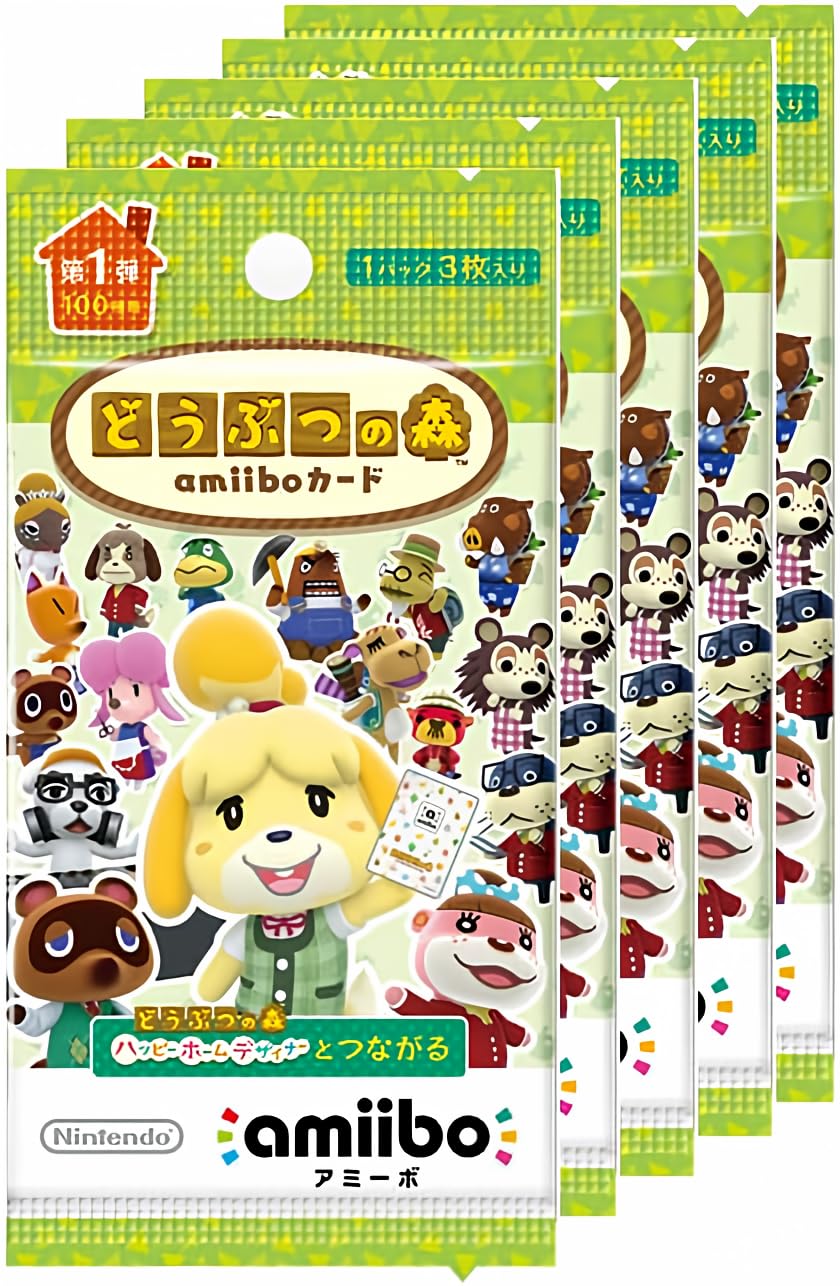 Juego De Cartas Amiibo Animal Crossing Series 5 Para Nintendo - Venta Internacional.