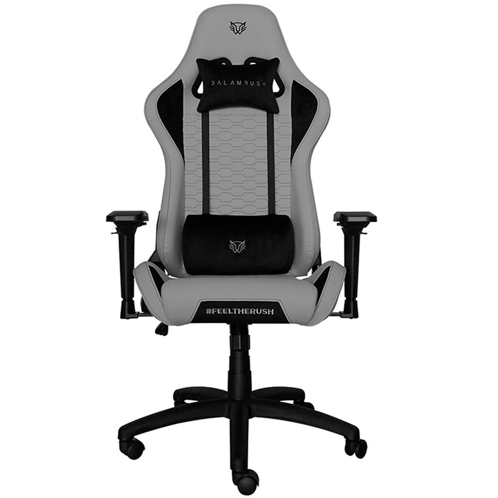 Foto 2 pulgar | Silla Gamer Balam Rush Thunder Rush 2 Ergonómica Reclinable color Gris Edition Br-932844