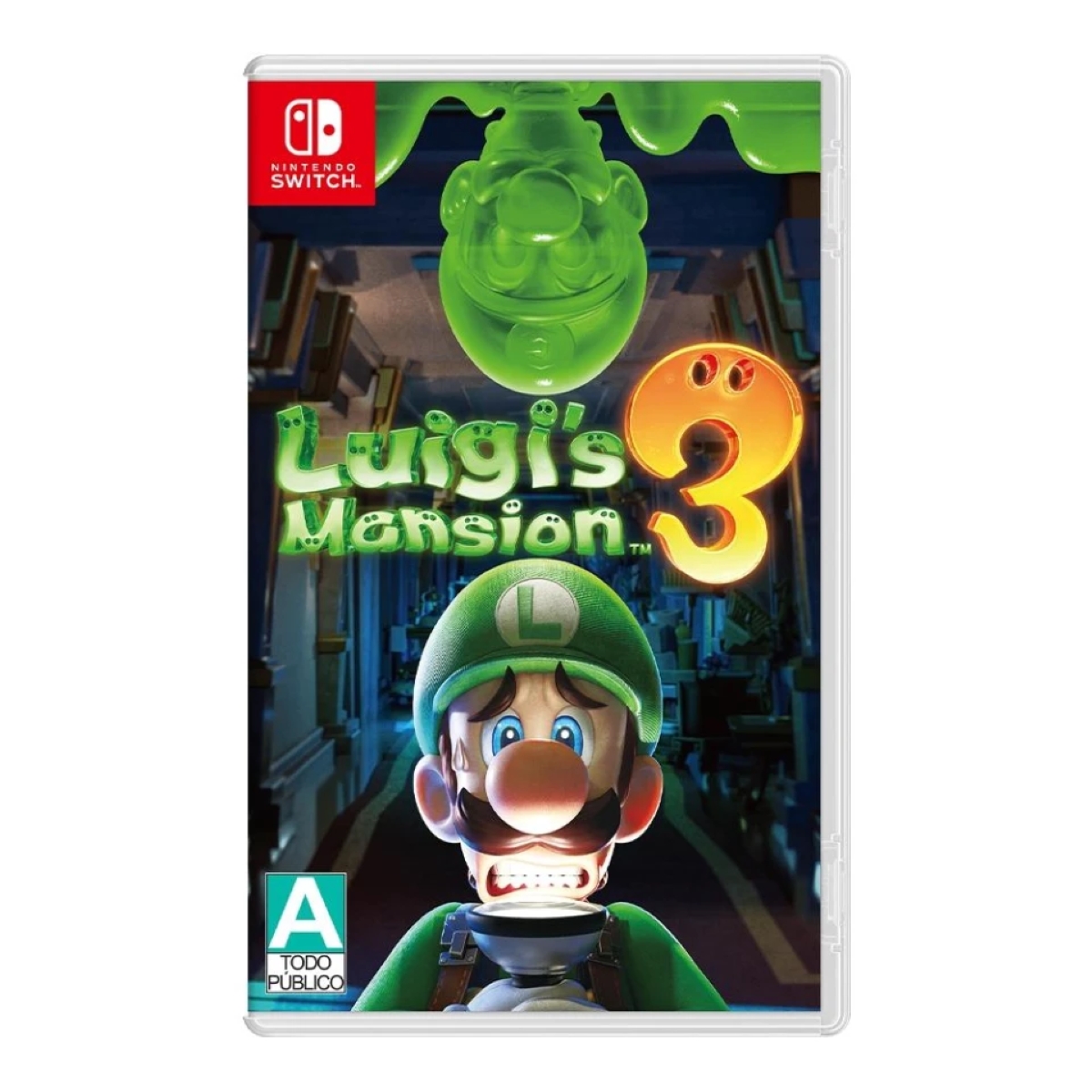 Videojuego Para Nintendo Luigi's Mansion 3   Color Verde