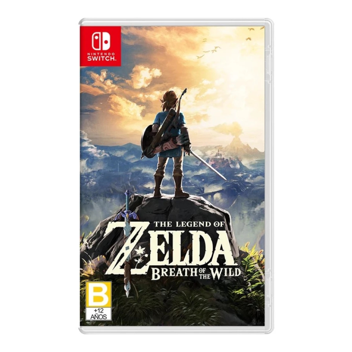 Videojuego Para Nintendo The Legend Of Zelda Breath Of The Wild  Color Amarillo