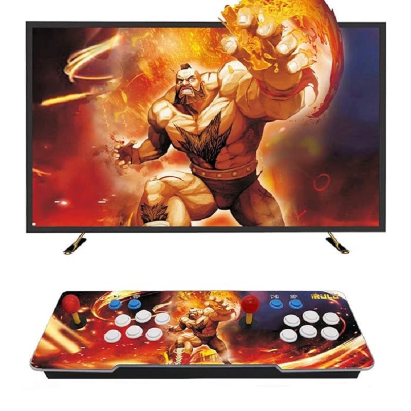 Foto 2 | Tablero Consola Arcade Con Luz Rgb Con 6000 Juegos Retro Para 2 Jugadores