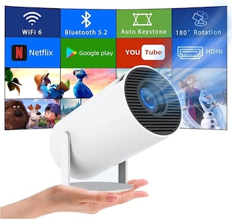 Foto 4 | Mini Proyector De Video Hd Con Videojuegos Retro Y Controles M300 Max
