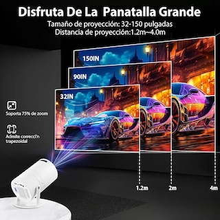 Foto 5 | Mini Proyector De Video Hd Con Videojuegos Retro Y Controles M300 Max