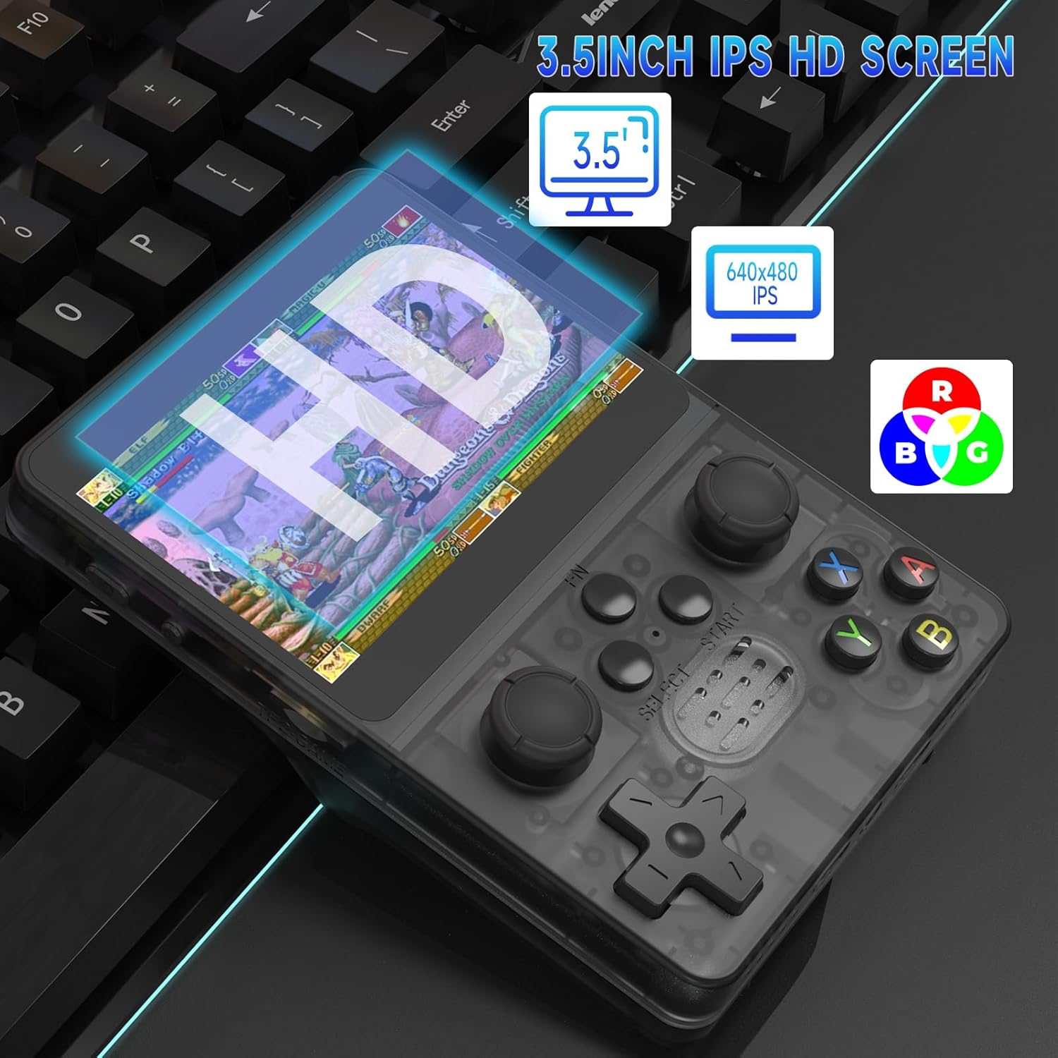 Foto 4 | Consola de Juegos Portátil 3,5''