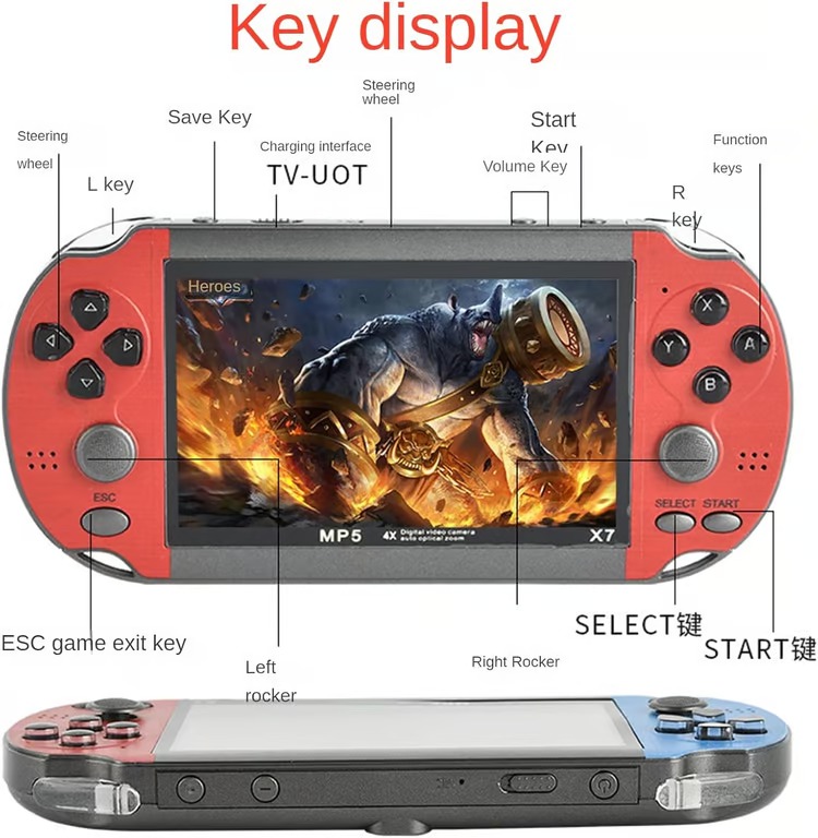 Foto 6 | Consola De Video Juegos Psp X7