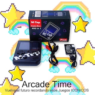 Foto 3 | Consola Portátil Con 400 Videojuegos
