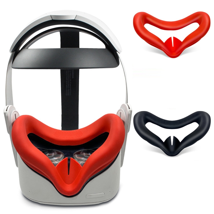 Foto 3 pulgar | Funda Facial De Silicona Para Oculus Quest 2 Vr Negra - Venta Internacional.