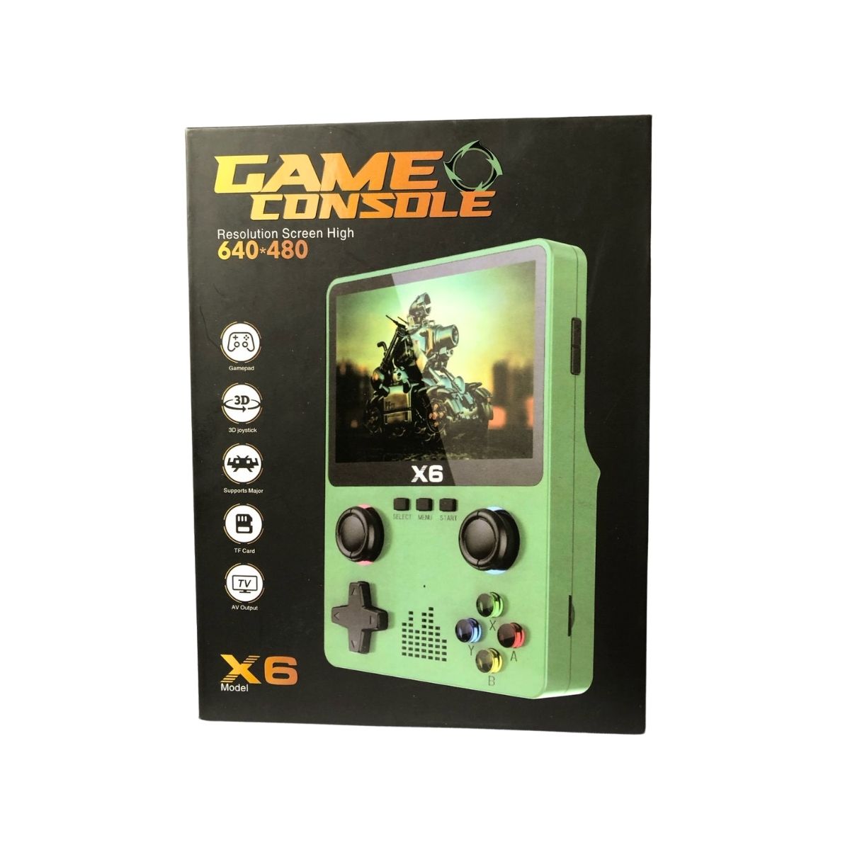 Foto 1 | Consola De Videojuegos Retro Portátil-recargable Con 8000 Juegos Retro Diseño Vintage