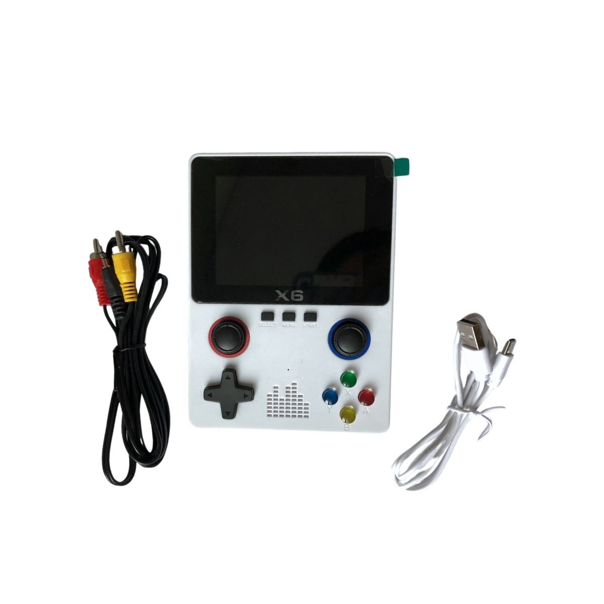 Foto 2 | Consola De Videojuegos Retro Portátil-recargable Con 8000 Juegos Retro Diseño Vintage
