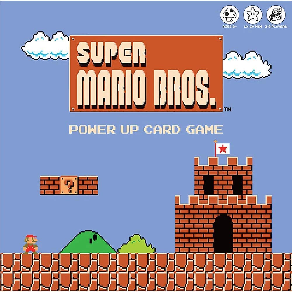 Foto 1 | Juego De Cartas Super Mario Bros Power Up | Nintendo Nes Artwork - Venta Internacional.