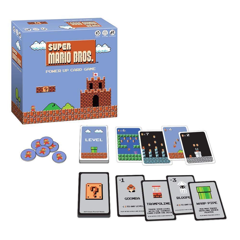 Foto 4 | Juego De Cartas Super Mario Bros Power Up | Nintendo Nes Artwork - Venta Internacional.