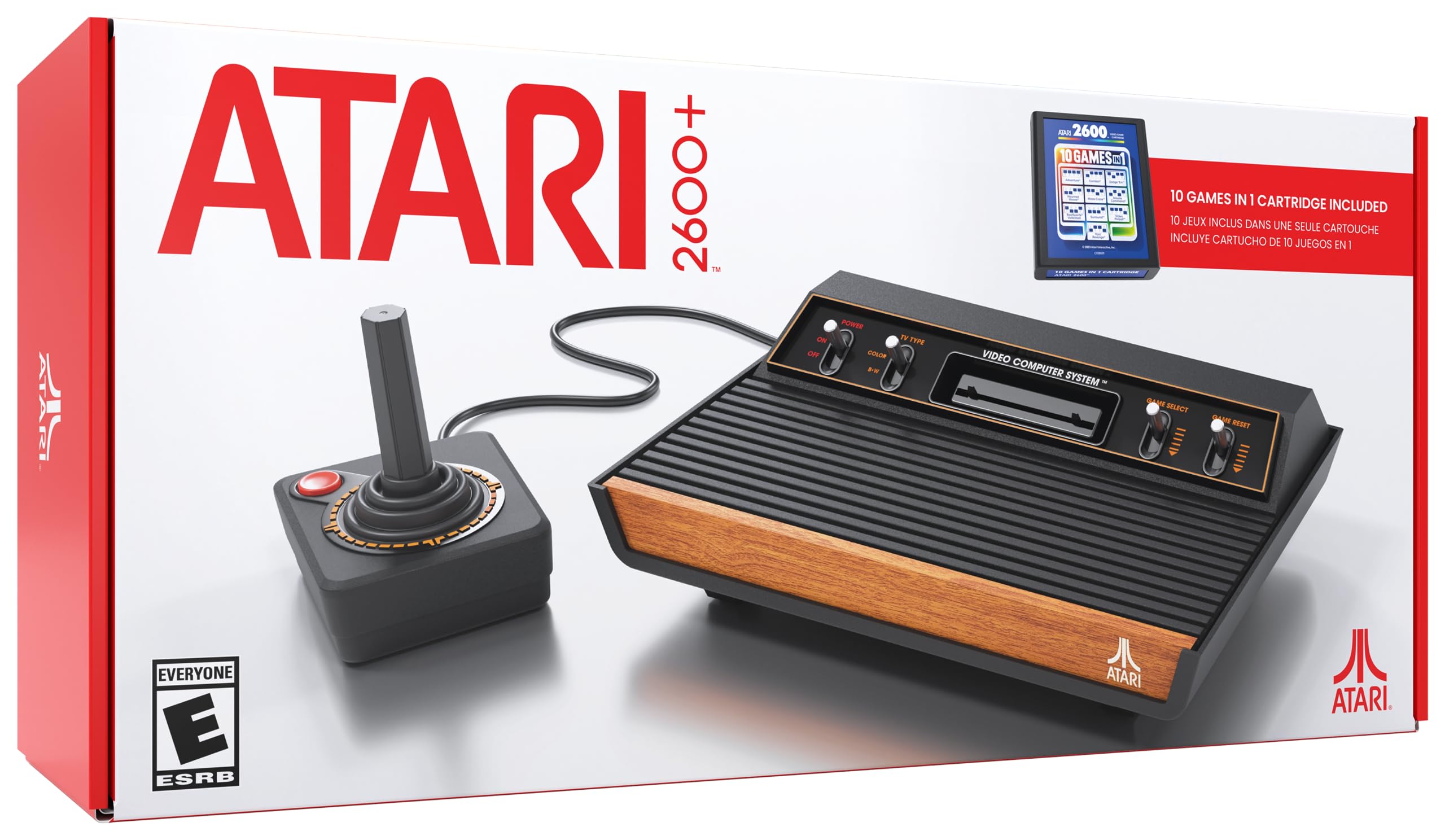 Foto 2 pulgar | Consola de Videojuegos Atari Official 2600+ 10 Juegos Hdmi - Venta Internacional