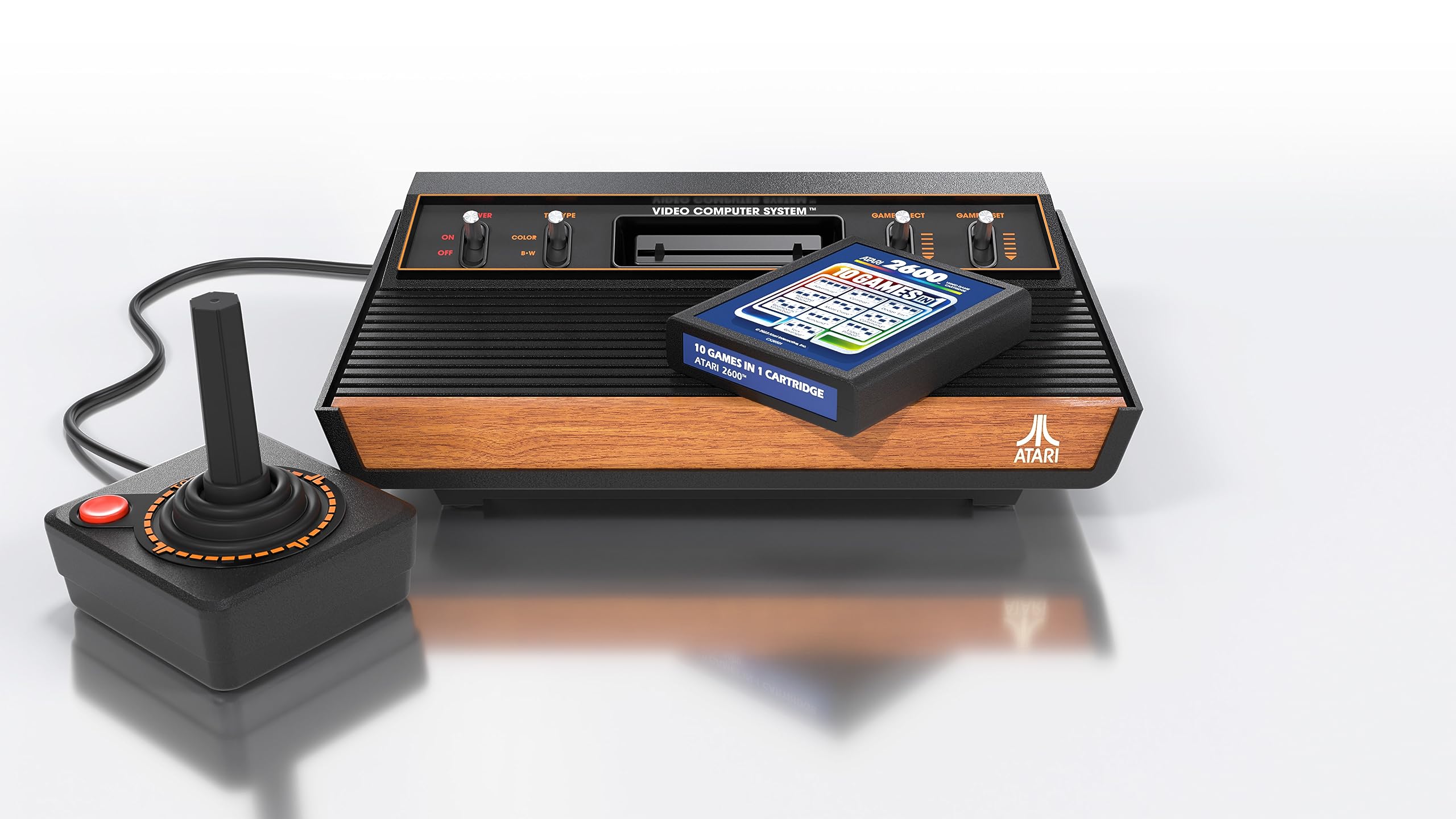 Foto 4 pulgar | Consola de Videojuegos Atari Official 2600+ 10 Juegos Hdmi - Venta Internacional