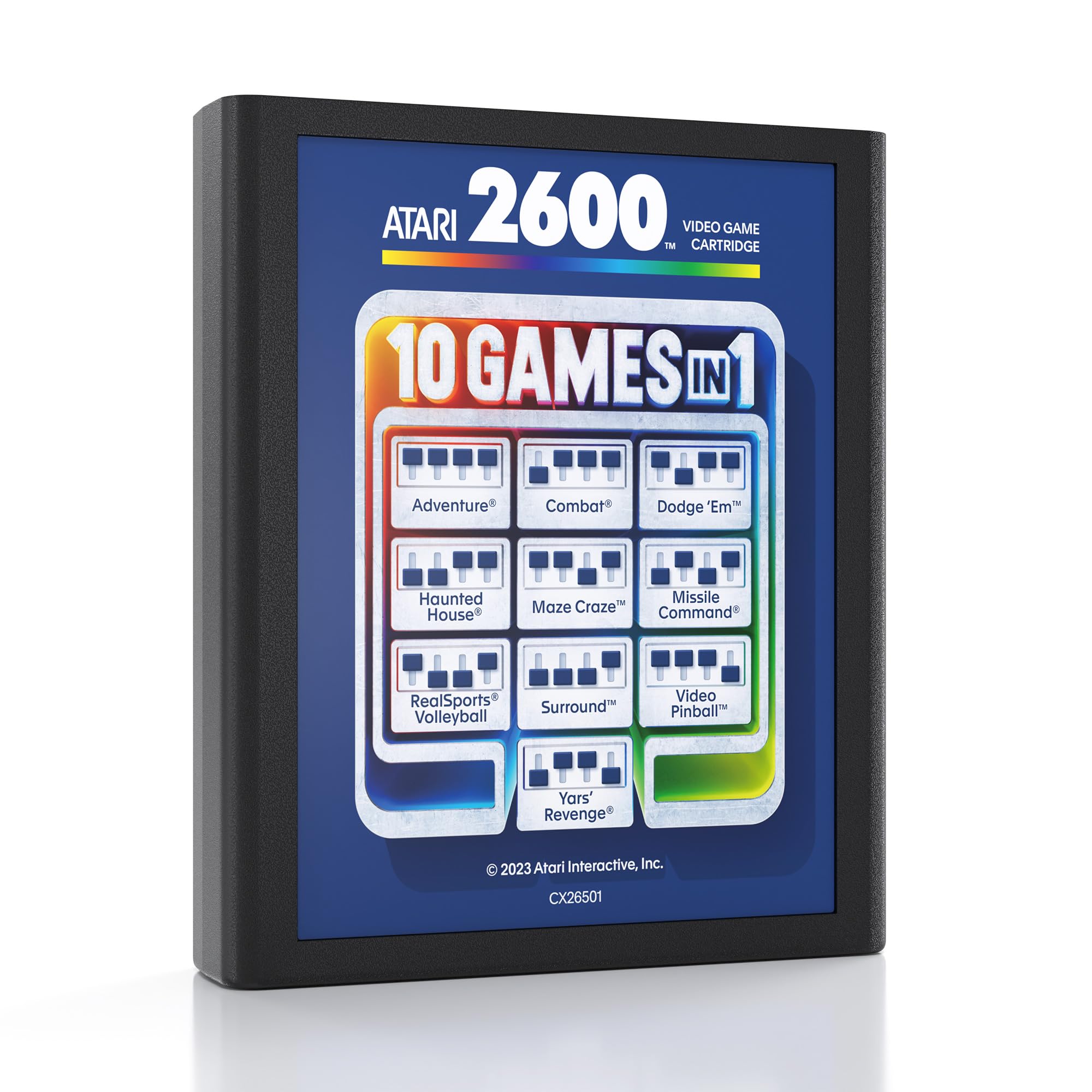 Foto 5 pulgar | Consola de Videojuegos Atari Official 2600+ 10 Juegos Hdmi - Venta Internacional