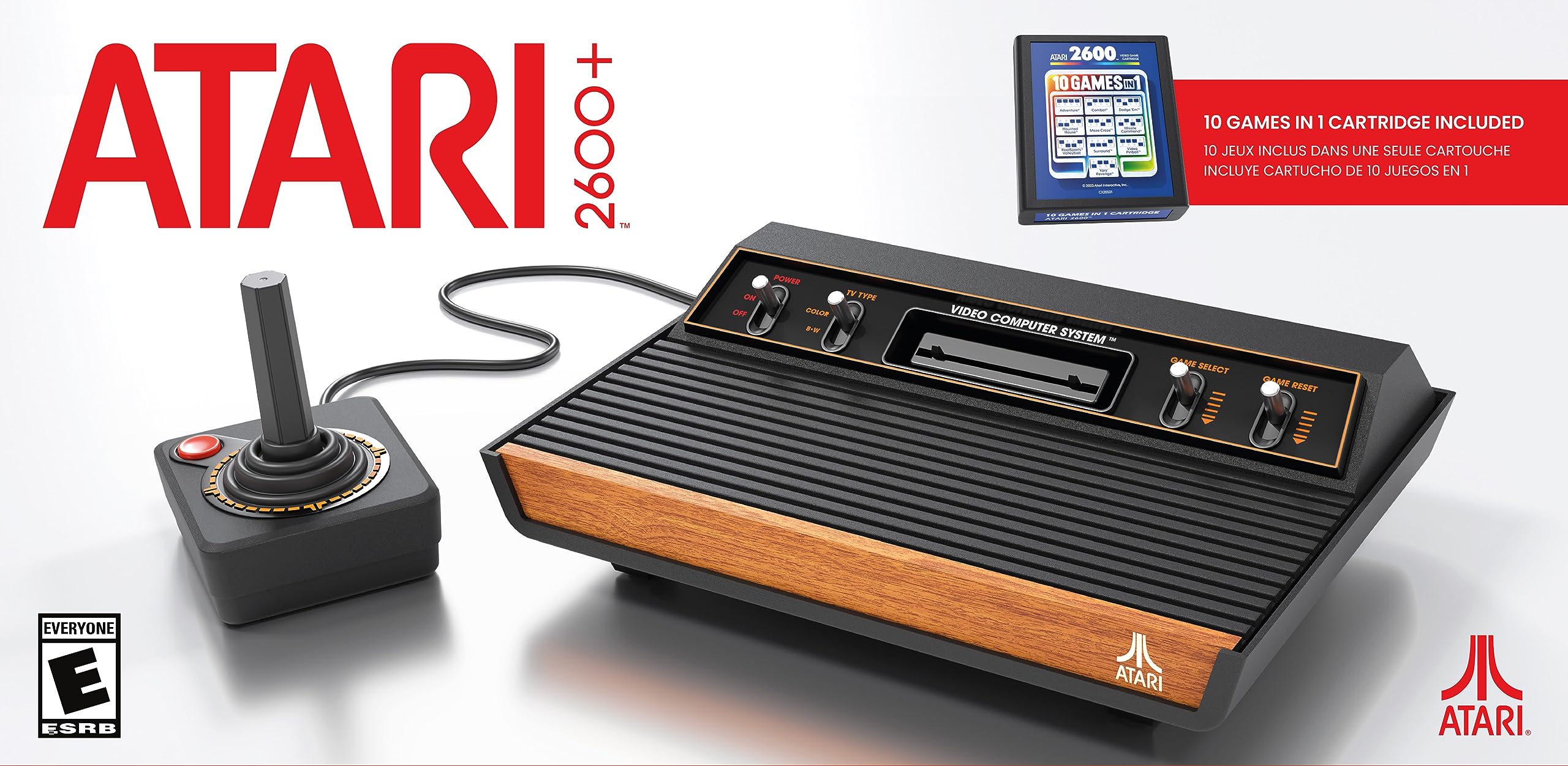 Foto 7 pulgar | Consola de Videojuegos Atari Official 2600+ 10 Juegos Hdmi - Venta Internacional