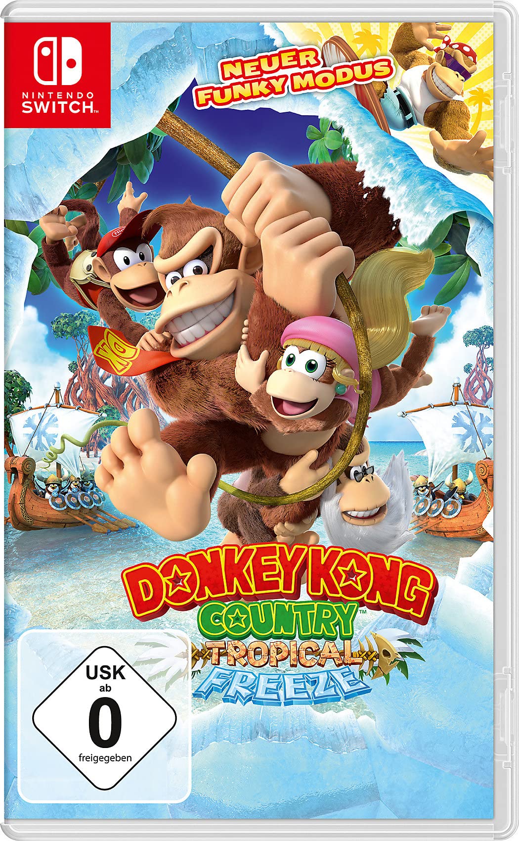 Foto 2 pulgar | Videojuego Nintendo Donkey Kong Country Tropical Freeze - Venta Internacional.