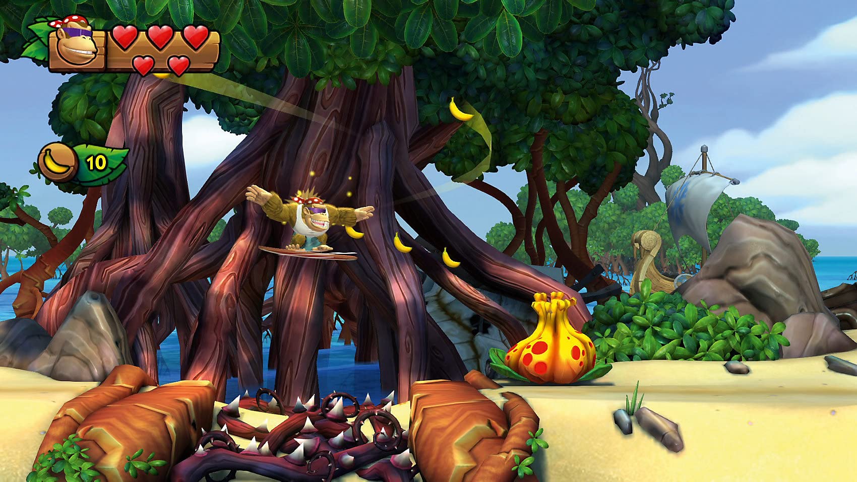 Foto 5 pulgar | Videojuego Nintendo Donkey Kong Country Tropical Freeze - Venta Internacional.