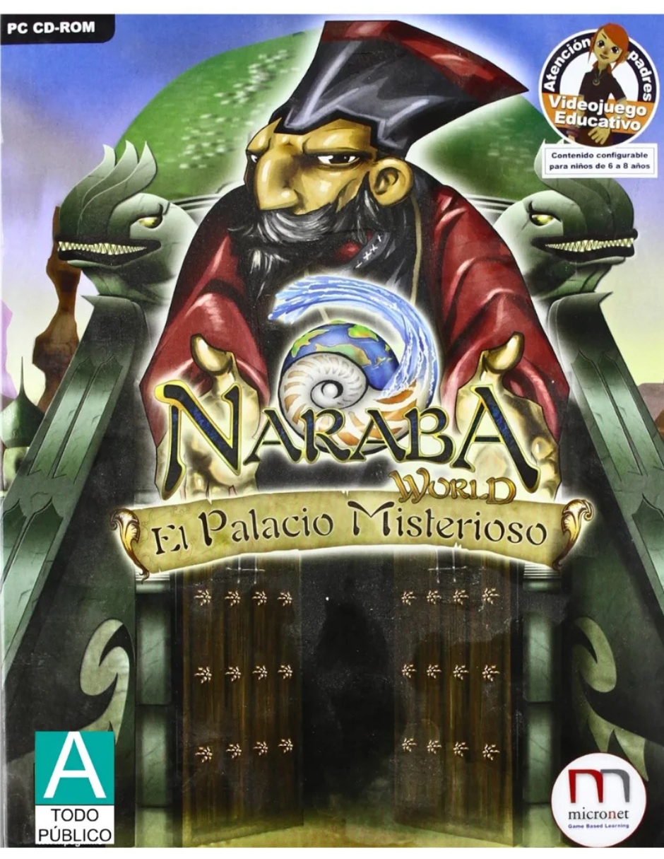 Naraba World El Palacio Misterioso Videouego Para Pc Físico