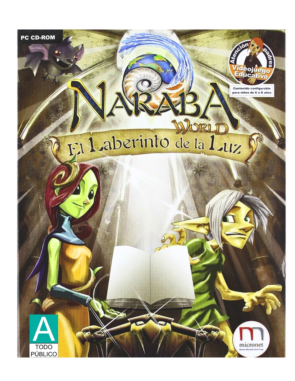 Foto 2 pulgar | Naraba World El Laberinto De La Luz Videojuego Para Pc Físico