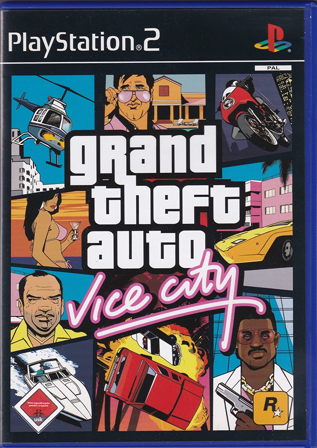 Foto 2 pulgar | Grand Theft Auto Vice City Game para Ps2 -