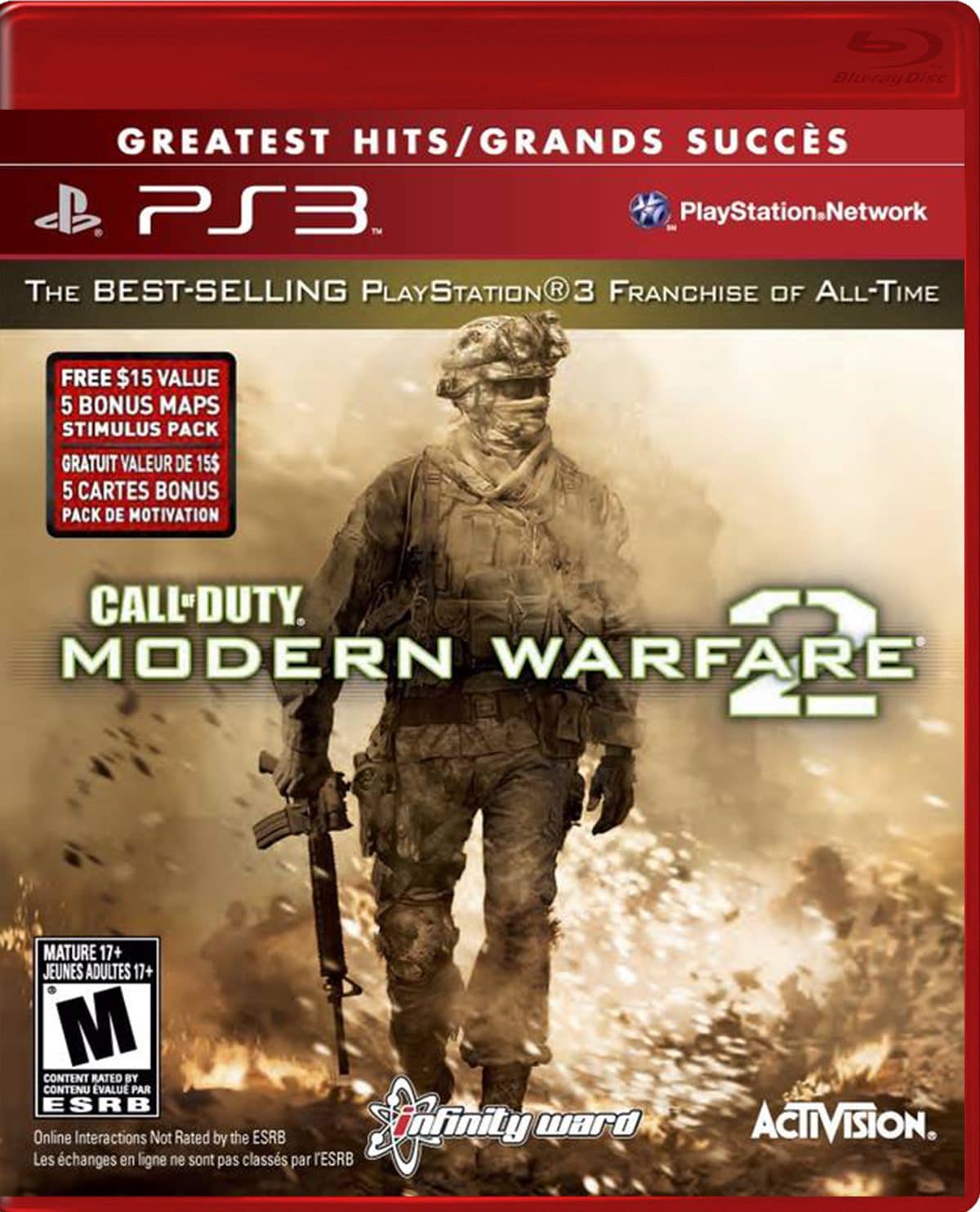 Videojuego Call Of Duty Modern Warfare 2 para Ps3 $2,999