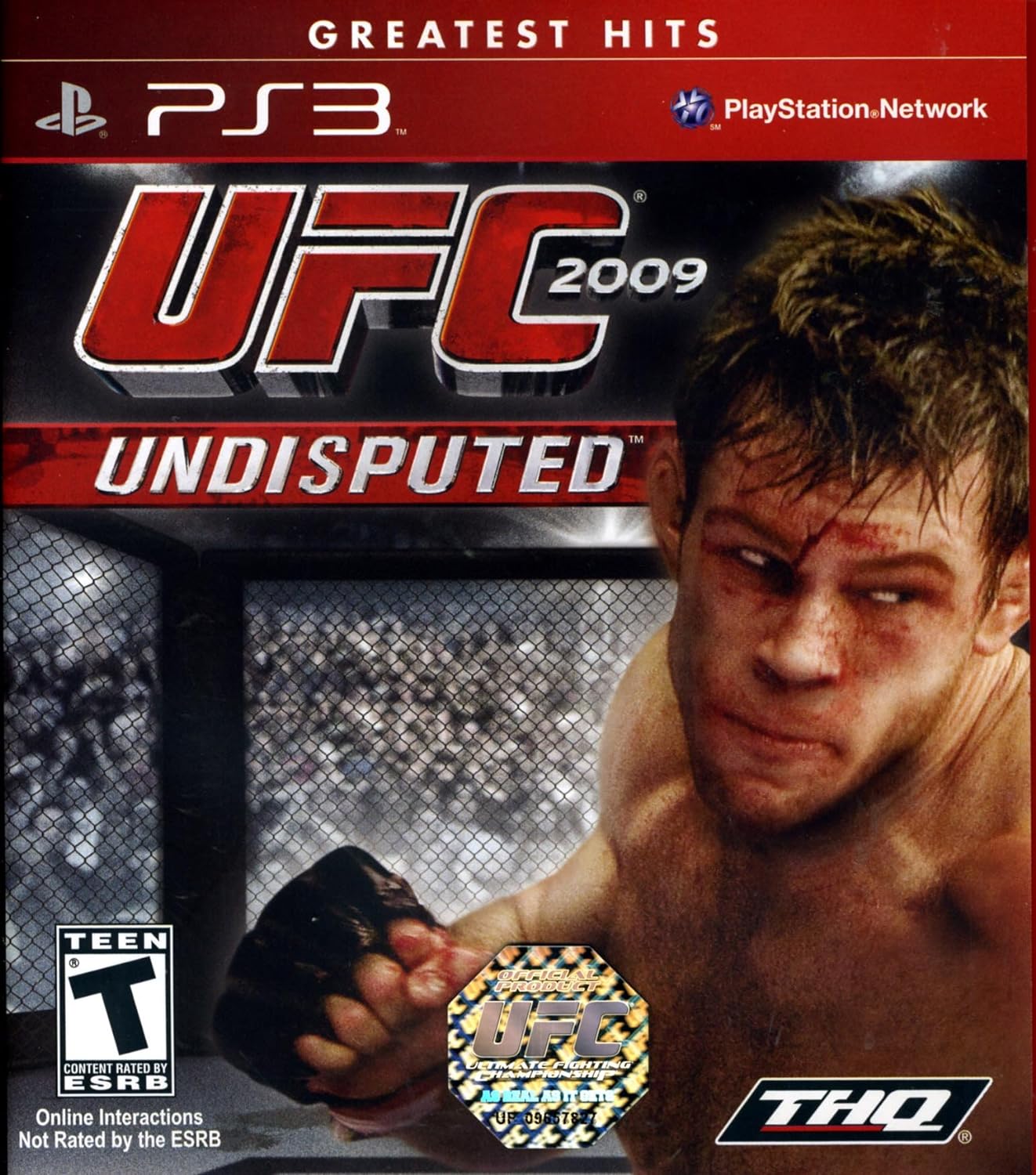 Videojuego Ufc Undisputed 2009 Ps3