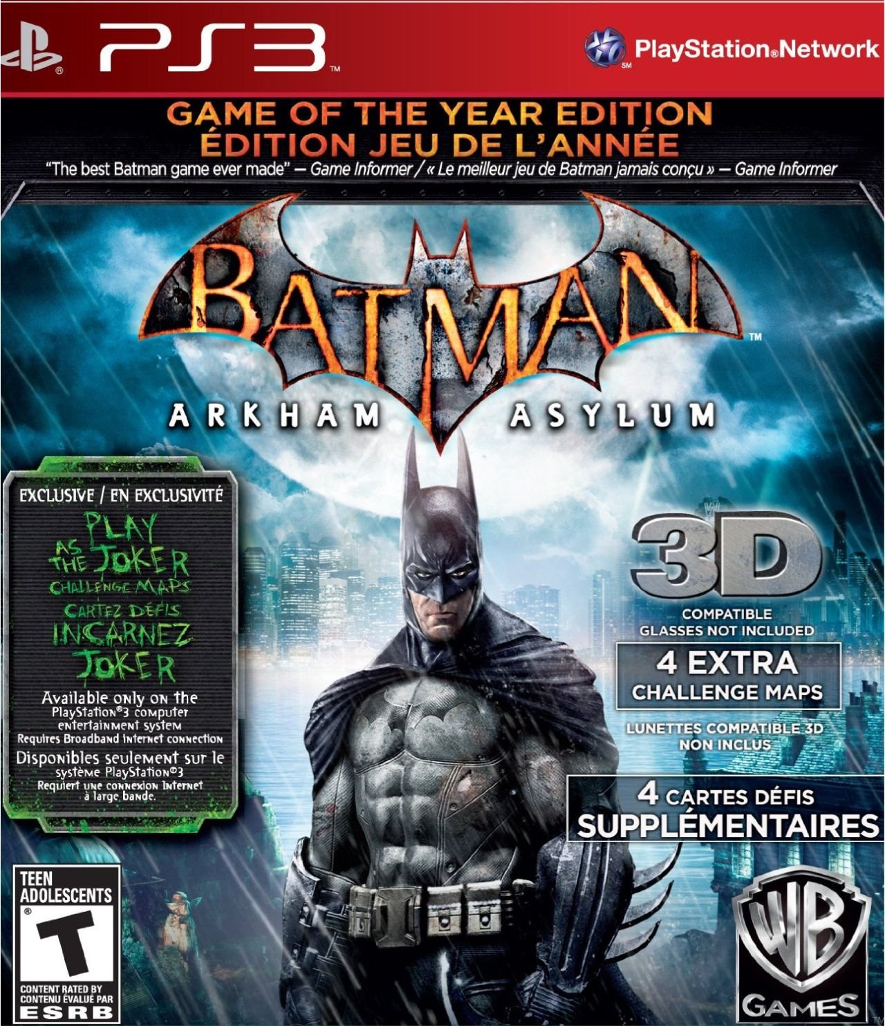 Foto 2 pulgar | Batman Arkham Asylum Goty Ps3