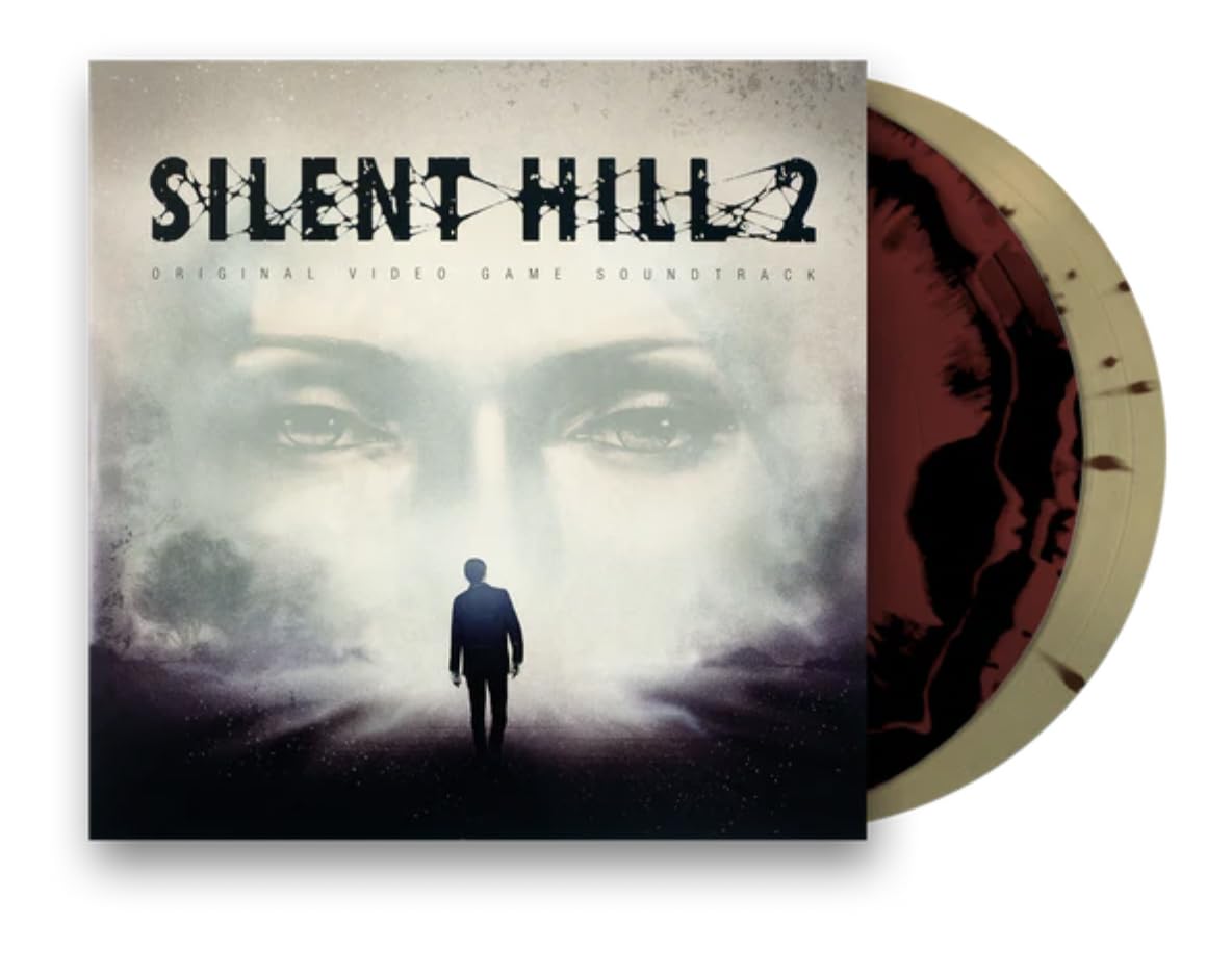 Banda Sonora Del Videojuego Vinyl Silent Hill 2 Red & Black Swirl - Venta Internacional.