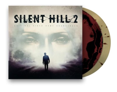 Foto 1 | Banda Sonora Del Videojuego Vinyl Silent Hill 2 Red & Black Swirl - Venta Internacional.