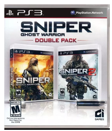 Foto 2 pulgar | Sniper Ghost Double Pack para Playstation 3