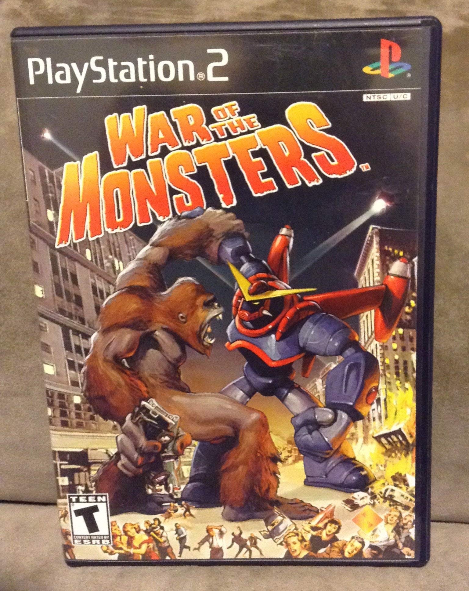 Reacondicionado Videojuego Sony Playstation 2 War Of The Monsters - Venta Internacional.