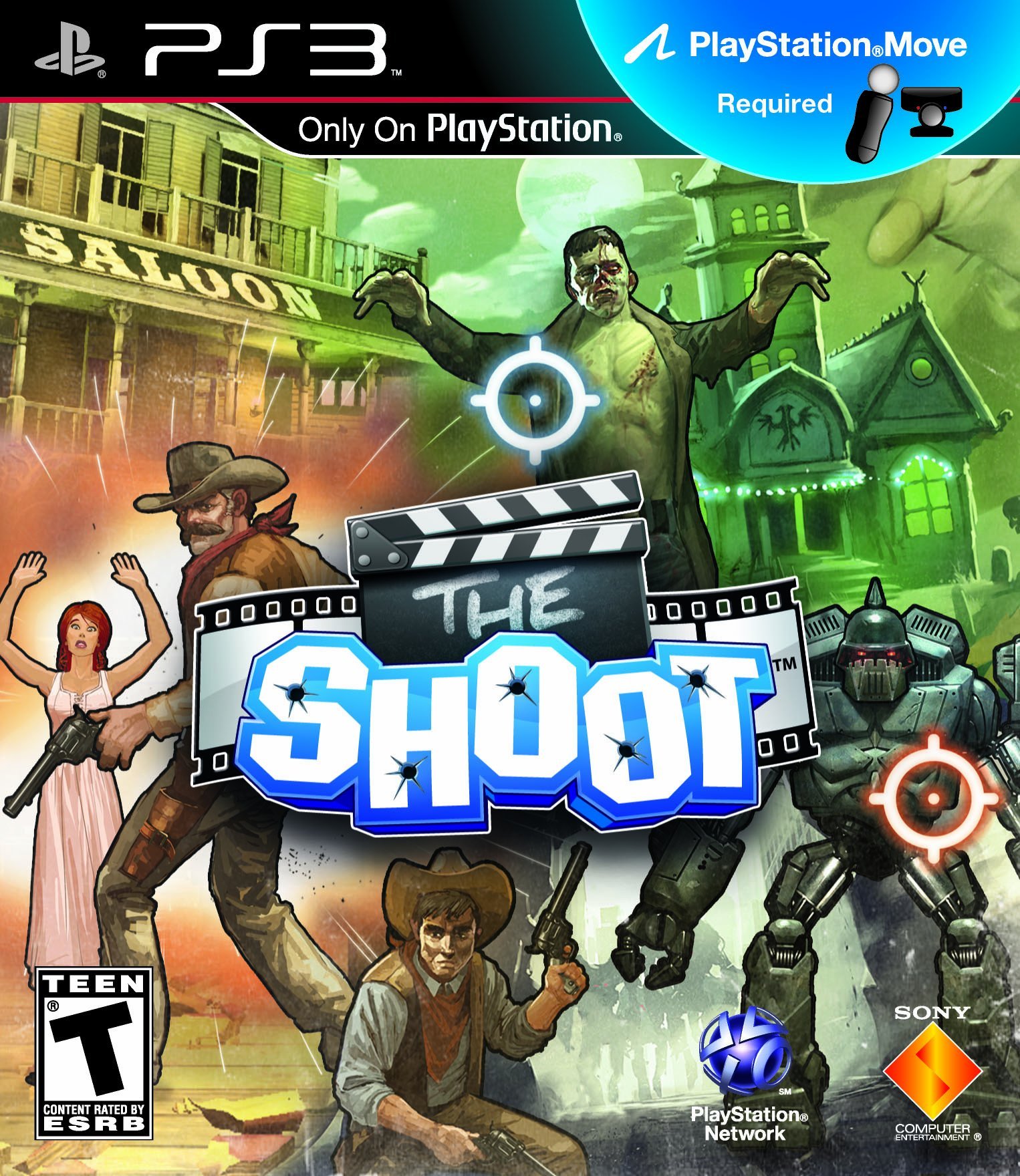 Reacondicionado Videojuego Sony Playstation 3 The Shoot Motion Control - Venta Internacional.