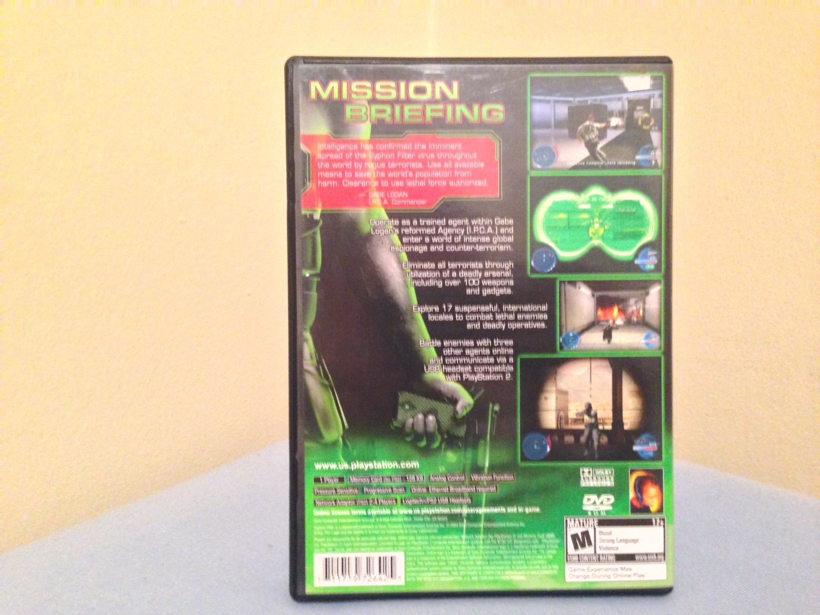 Foto 4 pulgar | Videojuego Playstation Syphon Filter: The Omega Strain - Venta Internacional.