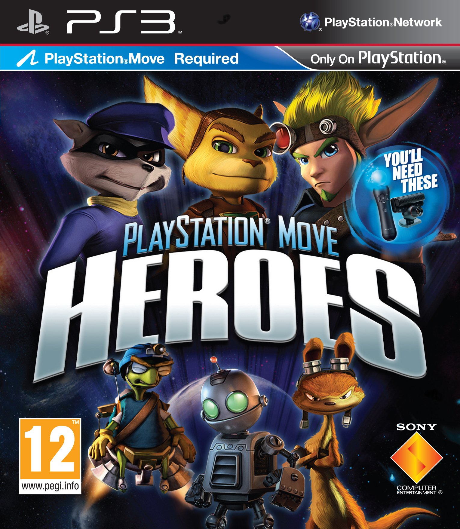 Foto 2 pulgar | Videojuego Sony Playstation Move Heroes Para Ps3 - Venta Internacional.