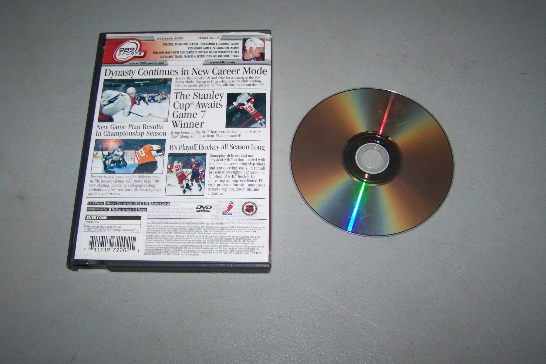 Foto 3 pulgar | Videojuego Sony Playstation 2 Nhl Face Off 2003 - Venta Internacional.